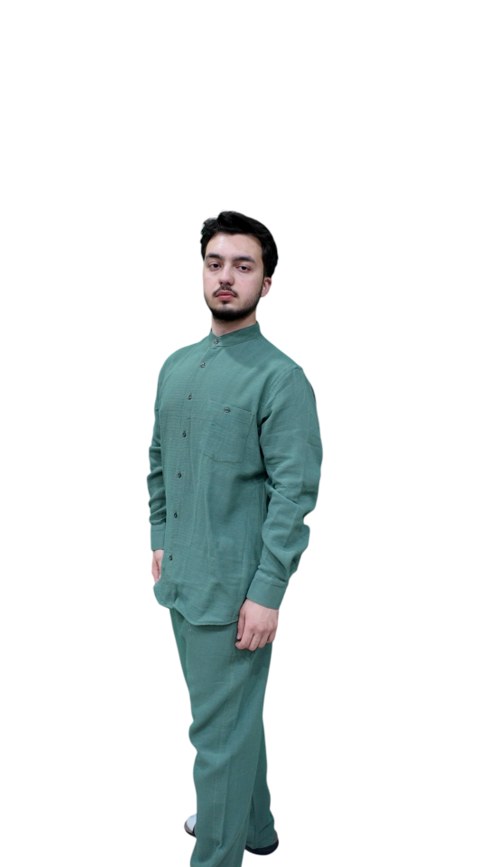 Erkek Müslin Takım (Yeşil)